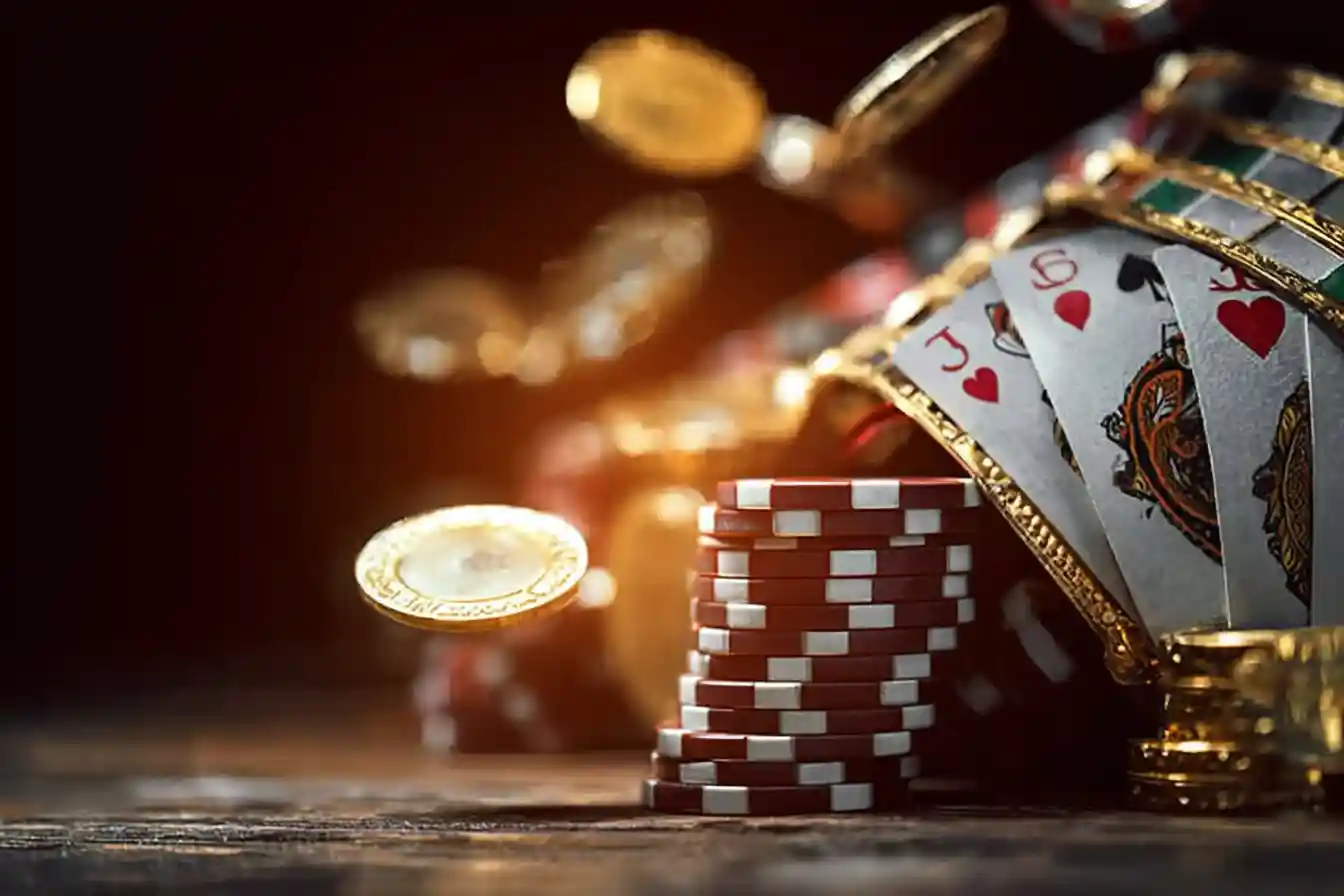 Slot machine illustration